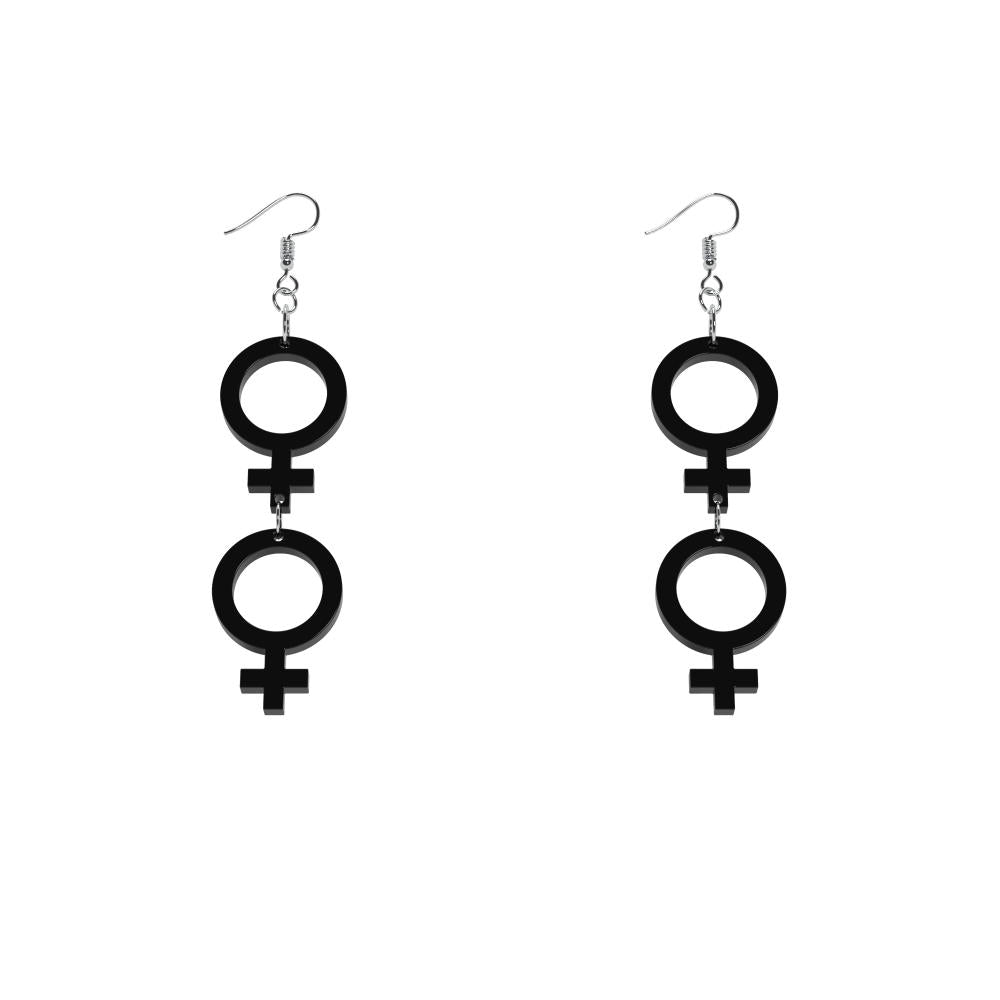 Örhängen Hon-hon mini (kvinnosymbol)