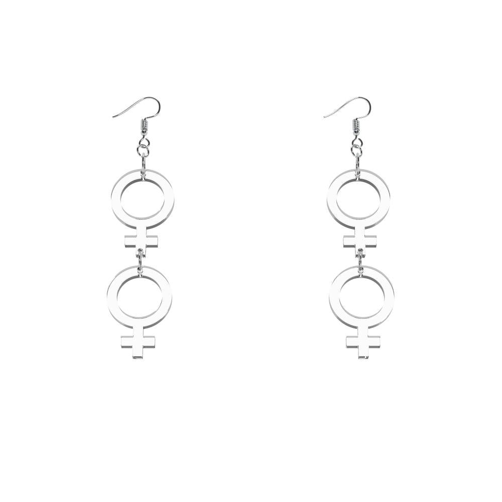 Örhängen Hon-hon mini (kvinnosymbol)