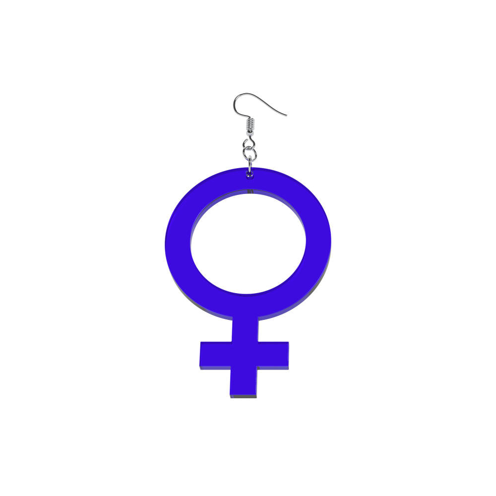 Pendientes Ella (símbolo de Venus)