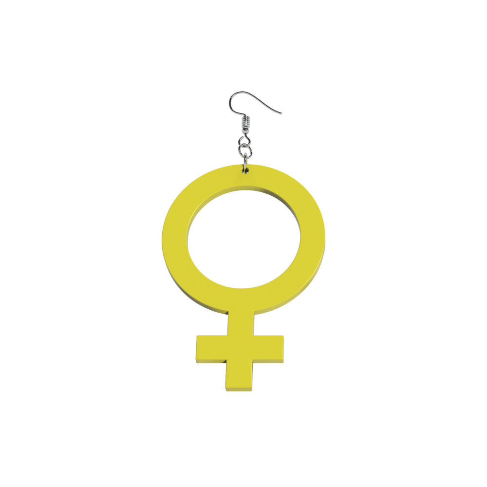 Earrings She (Woman Symbol)