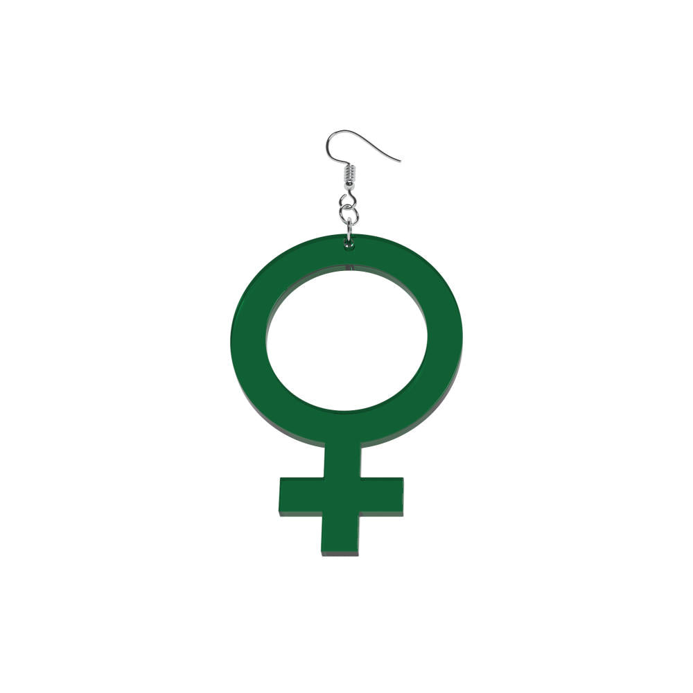 Pendientes Ella (símbolo de Venus)