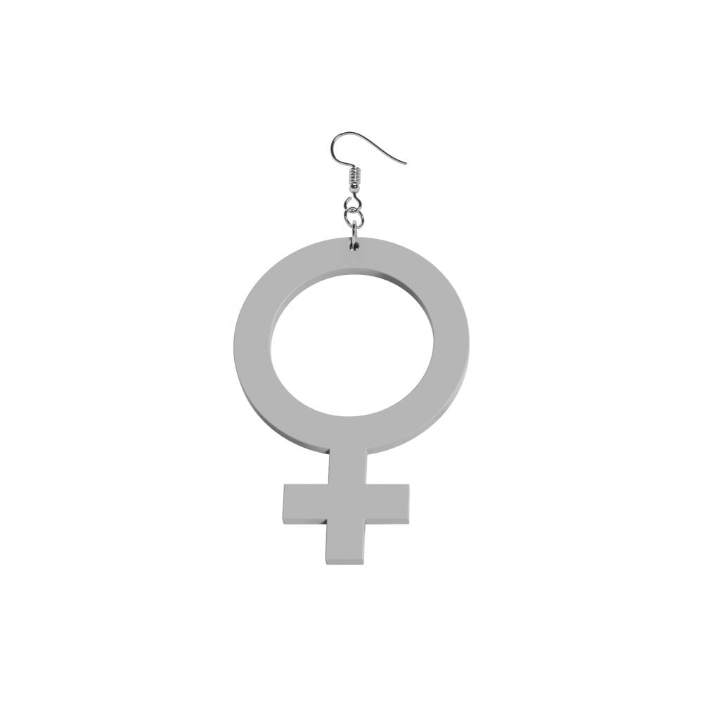 Pendientes Ella (símbolo de Venus)