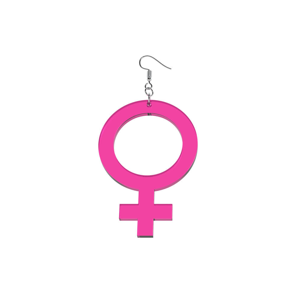 Pendientes Ella (símbolo de Venus)