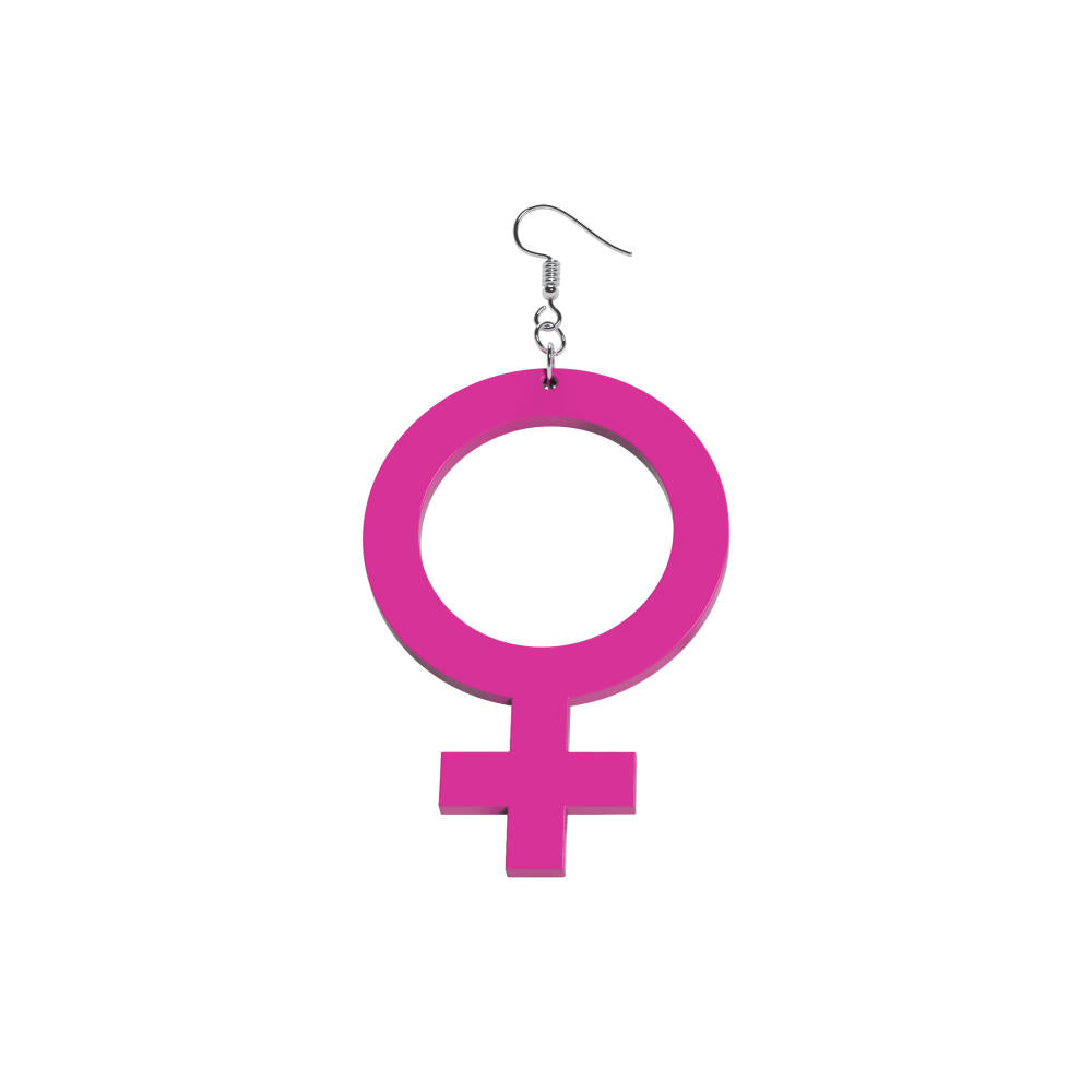 Pendientes Ella (símbolo de Venus)