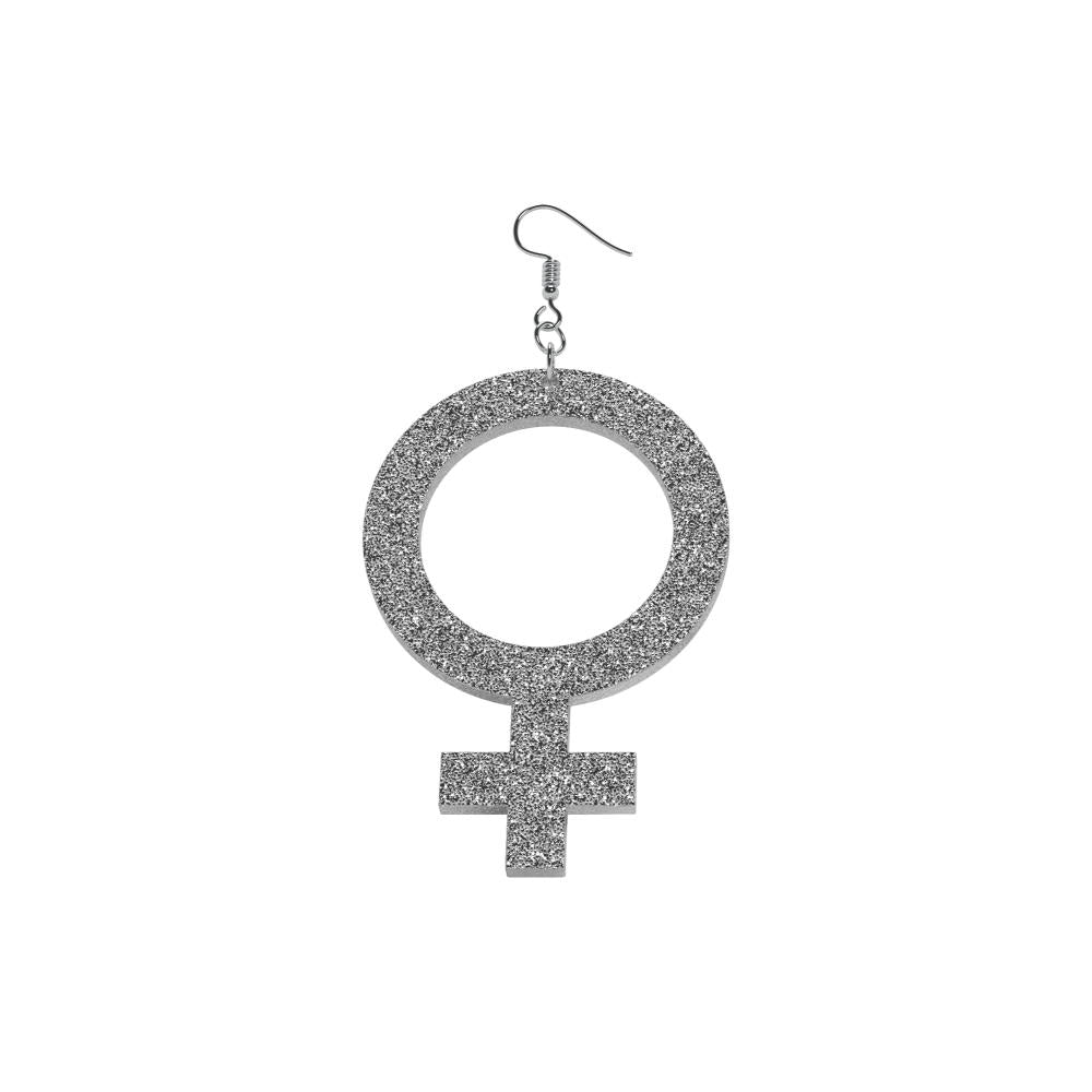 Pendientes Ella (símbolo de Venus)
