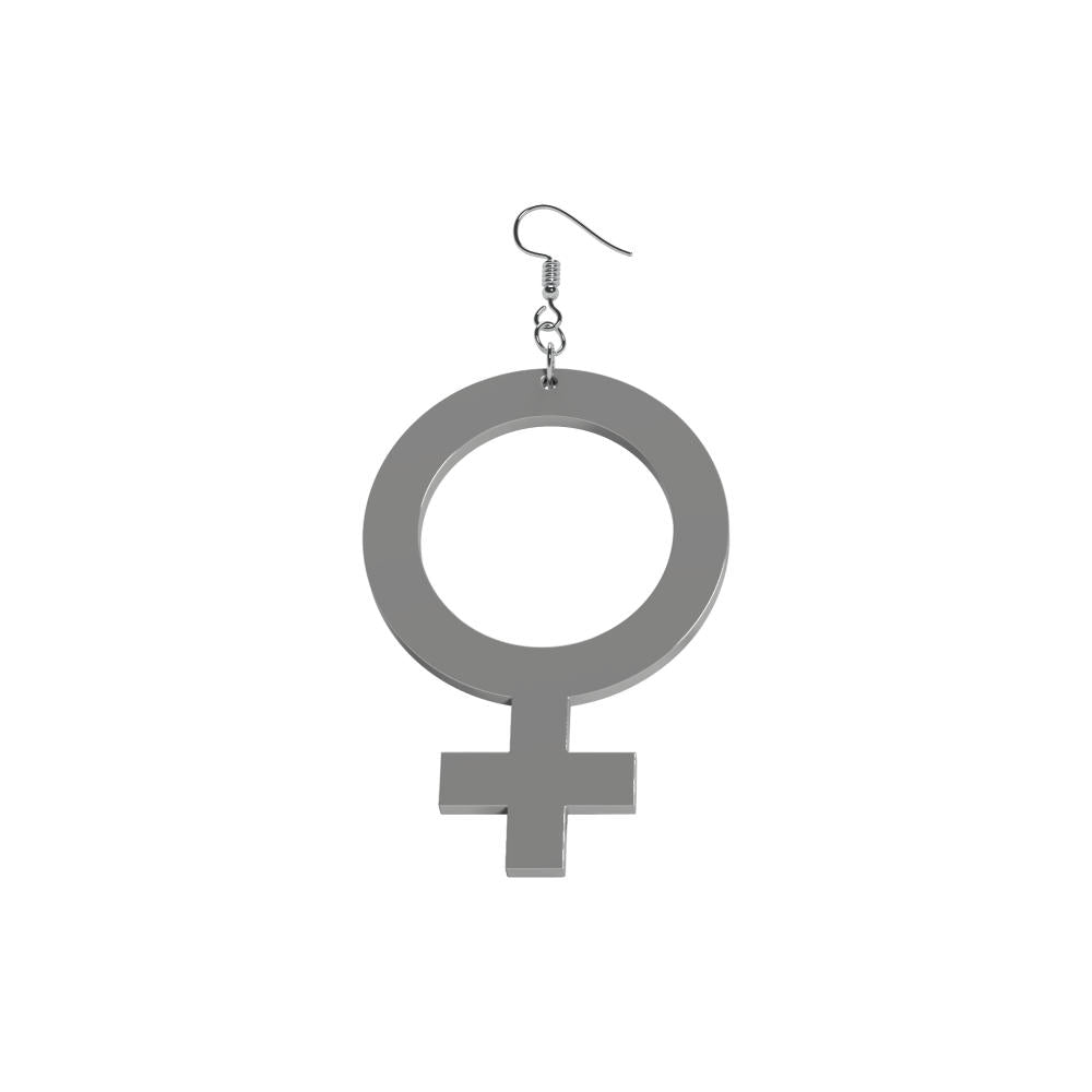 Pendientes Ella (símbolo de Venus)