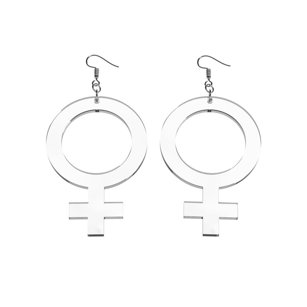 Pendientes Ella (símbolo de Venus)