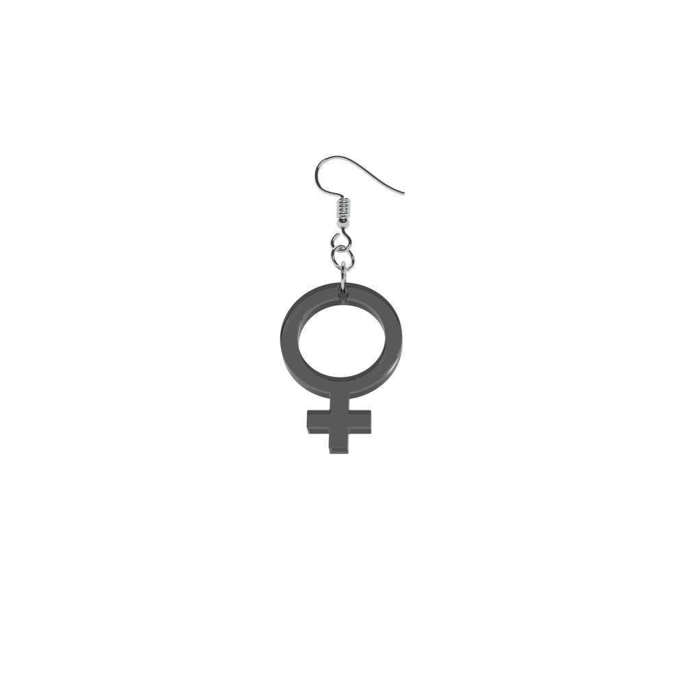 Pendientes Ella mini (símbolo de Venus)