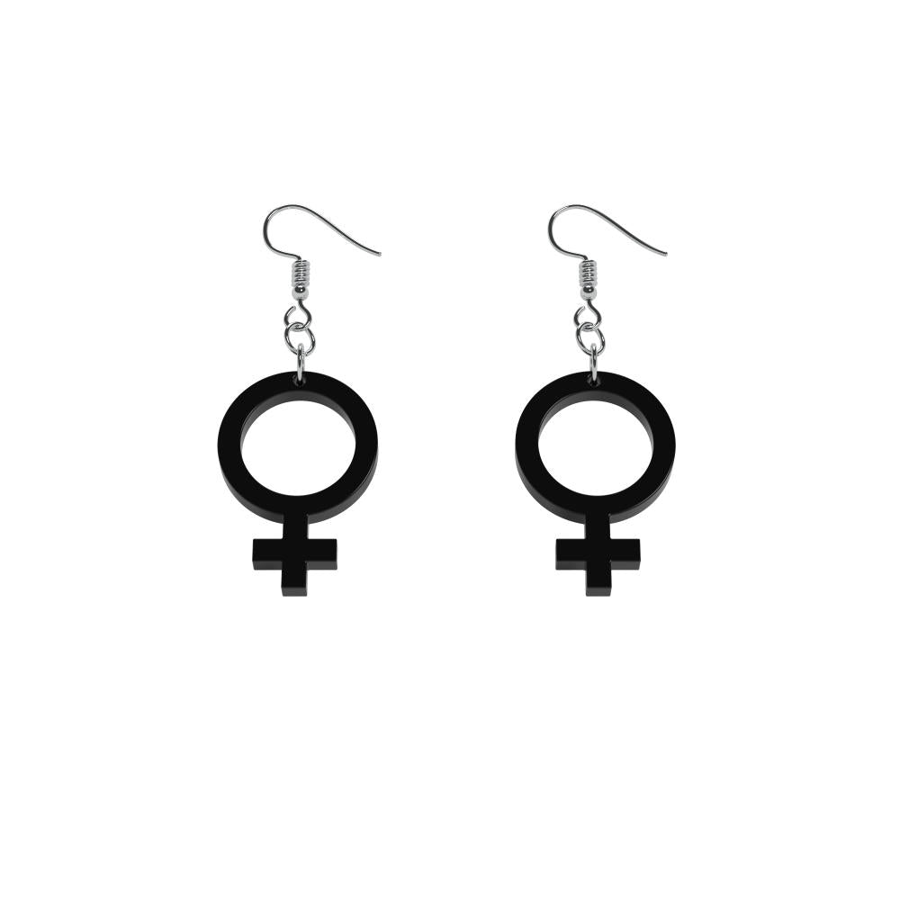 Pendientes Ella mini (símbolo de Venus)