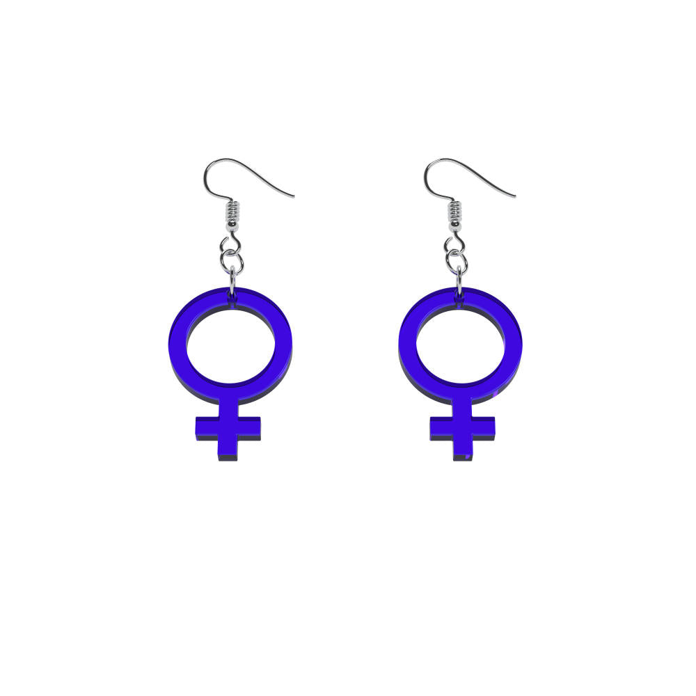 Pendientes Ella mini (símbolo de Venus)
