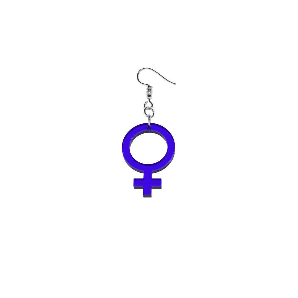Pendientes Ella mini (símbolo de Venus)
