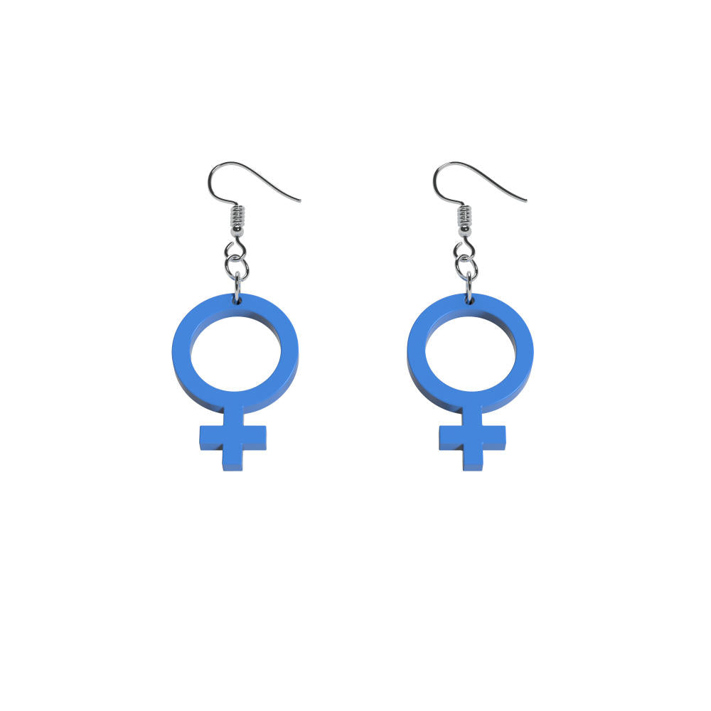 Örhängen Hon mini (kvinnosymbol)