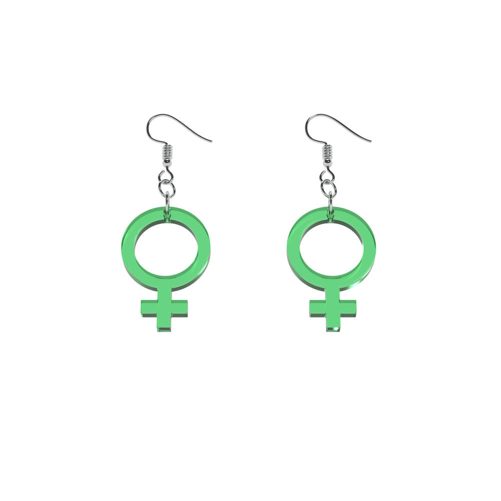 Örhängen Hon mini (kvinnosymbol)