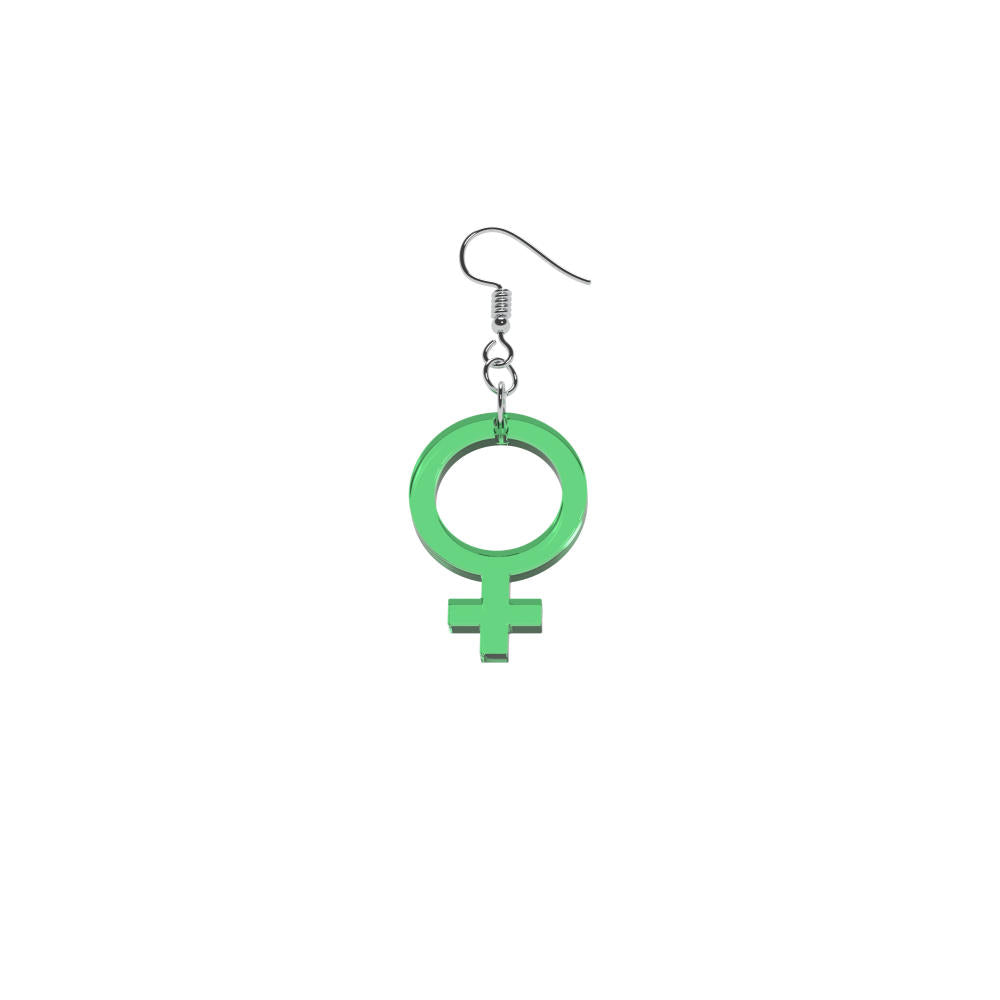 Pendientes Ella mini (símbolo de Venus)