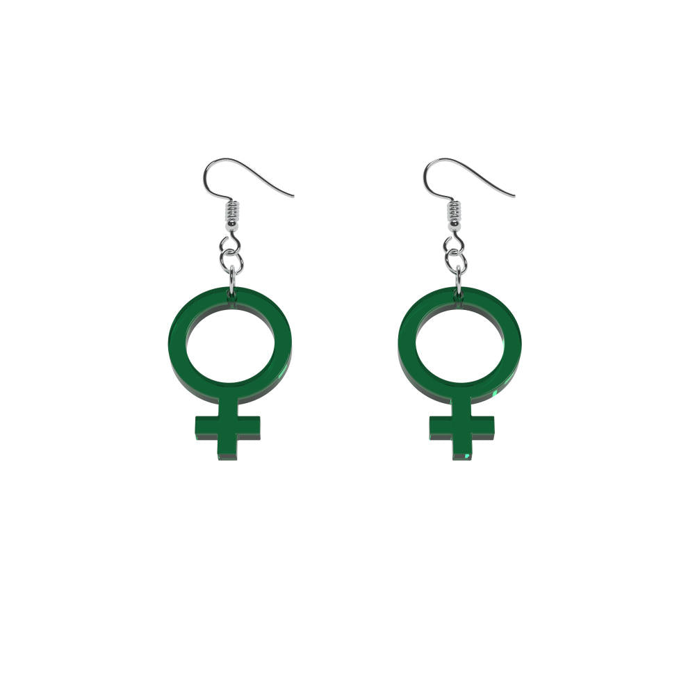 Pendientes Ella mini (símbolo de Venus)