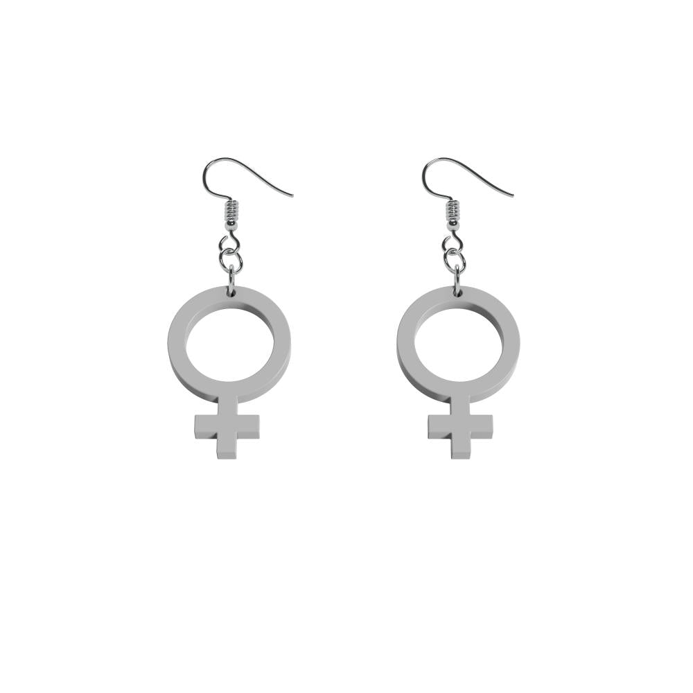 Örhängen Hon mini (kvinnosymbol)