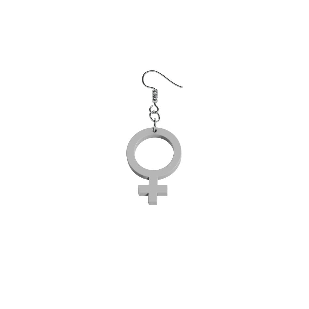 Pendientes Ella mini (símbolo de Venus)