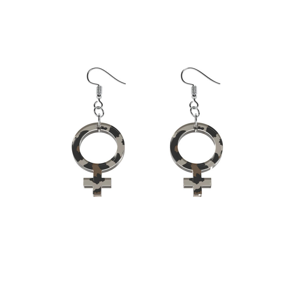 Pendientes Ella mini (símbolo de Venus)