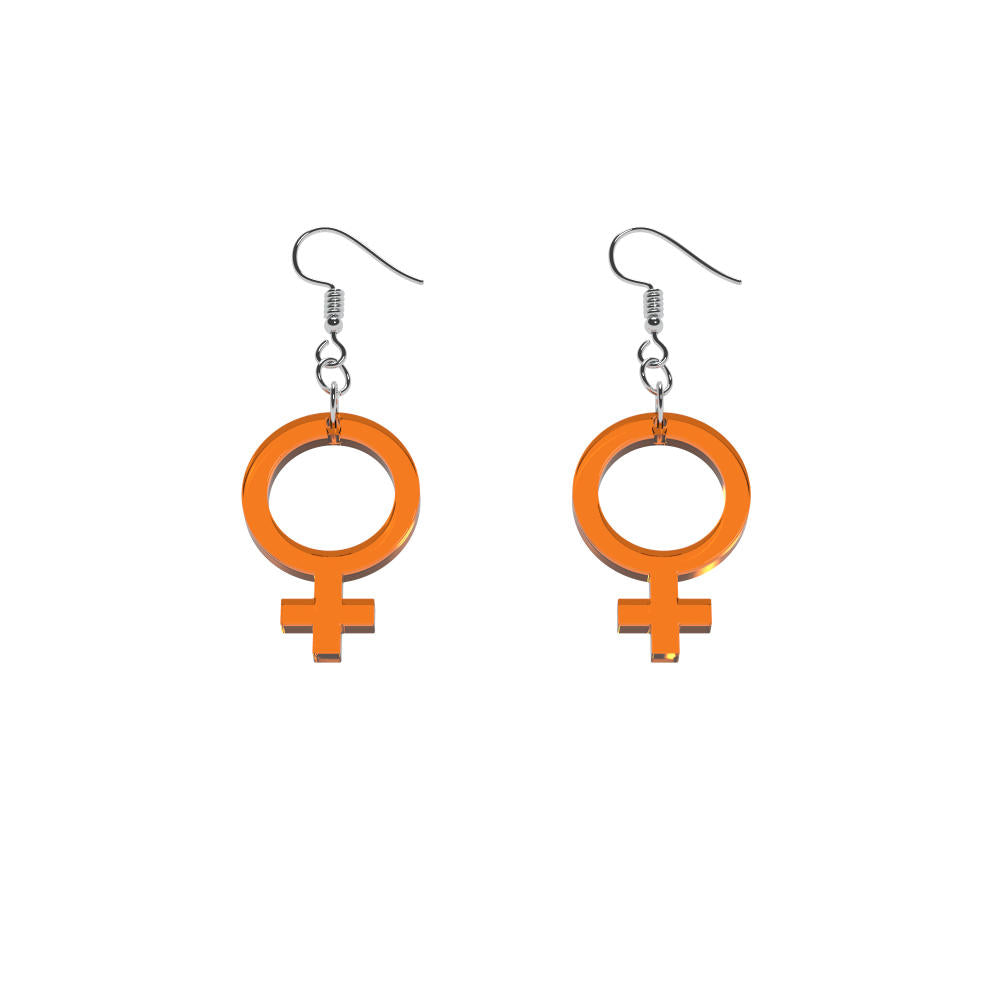 Örhängen Hon mini (kvinnosymbol)