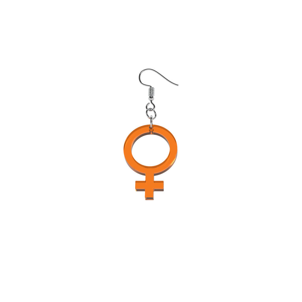 Pendientes Ella mini (símbolo de Venus)