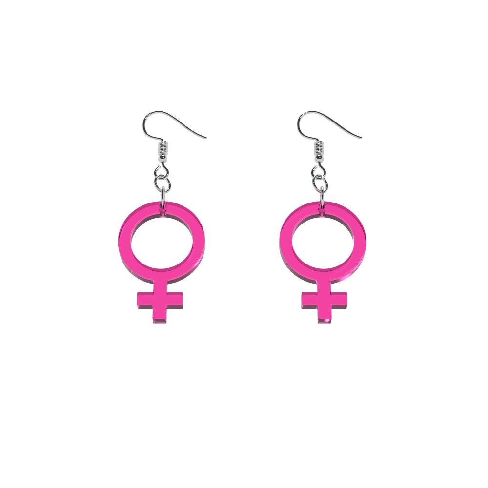 Örhängen Hon mini (kvinnosymbol)