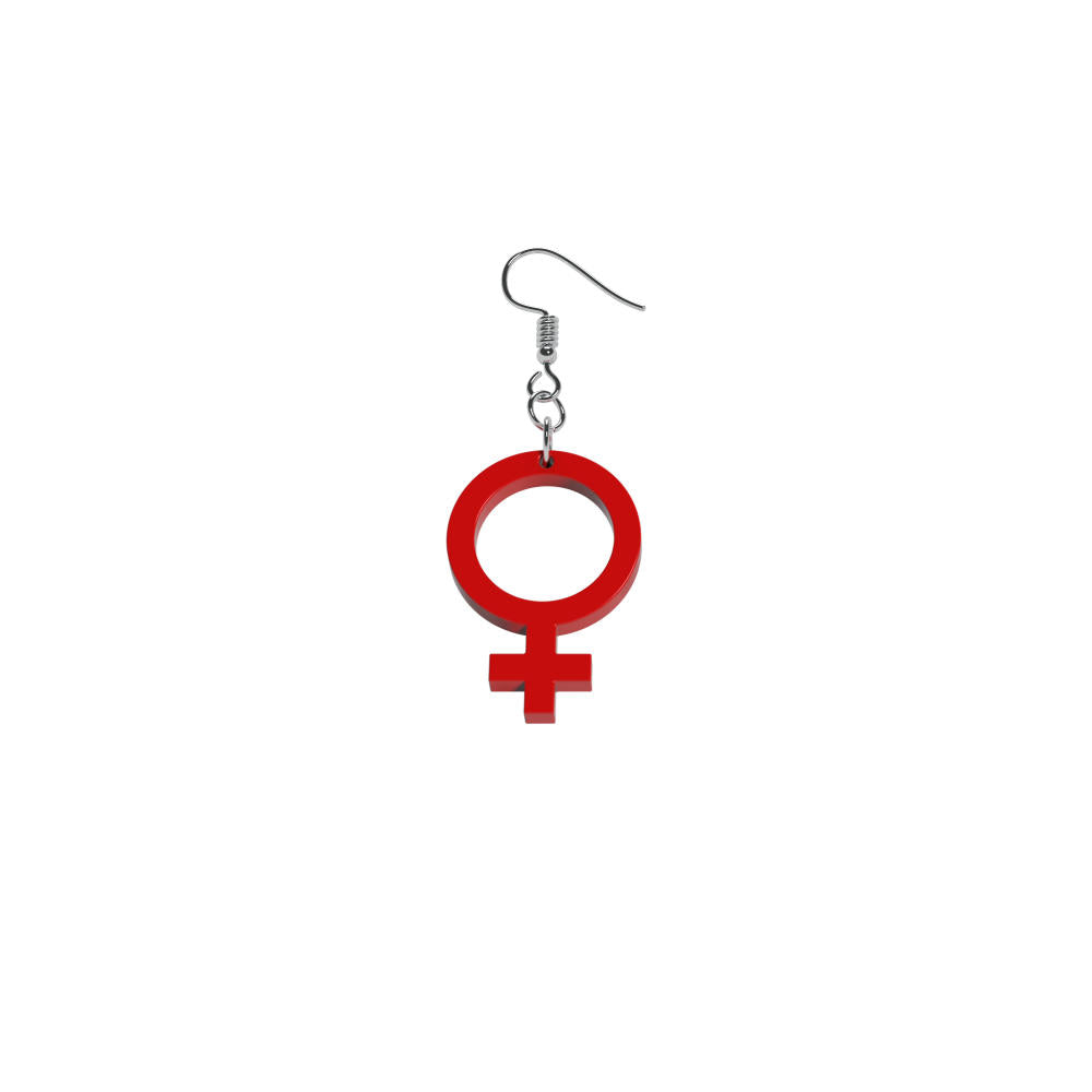 Pendientes Ella mini (símbolo de Venus)