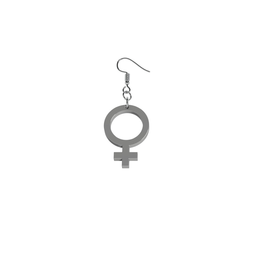 Pendientes Ella mini (símbolo de Venus)