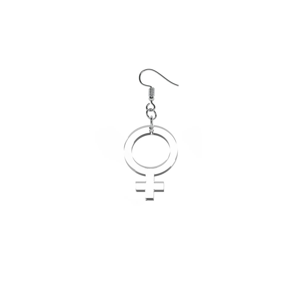 Pendientes Ella mini (símbolo de Venus)