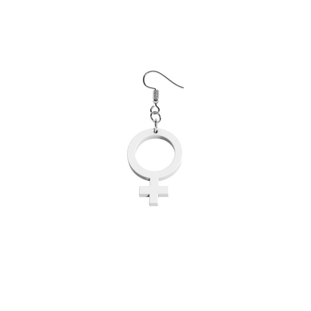 Pendientes Ella mini (símbolo de Venus)