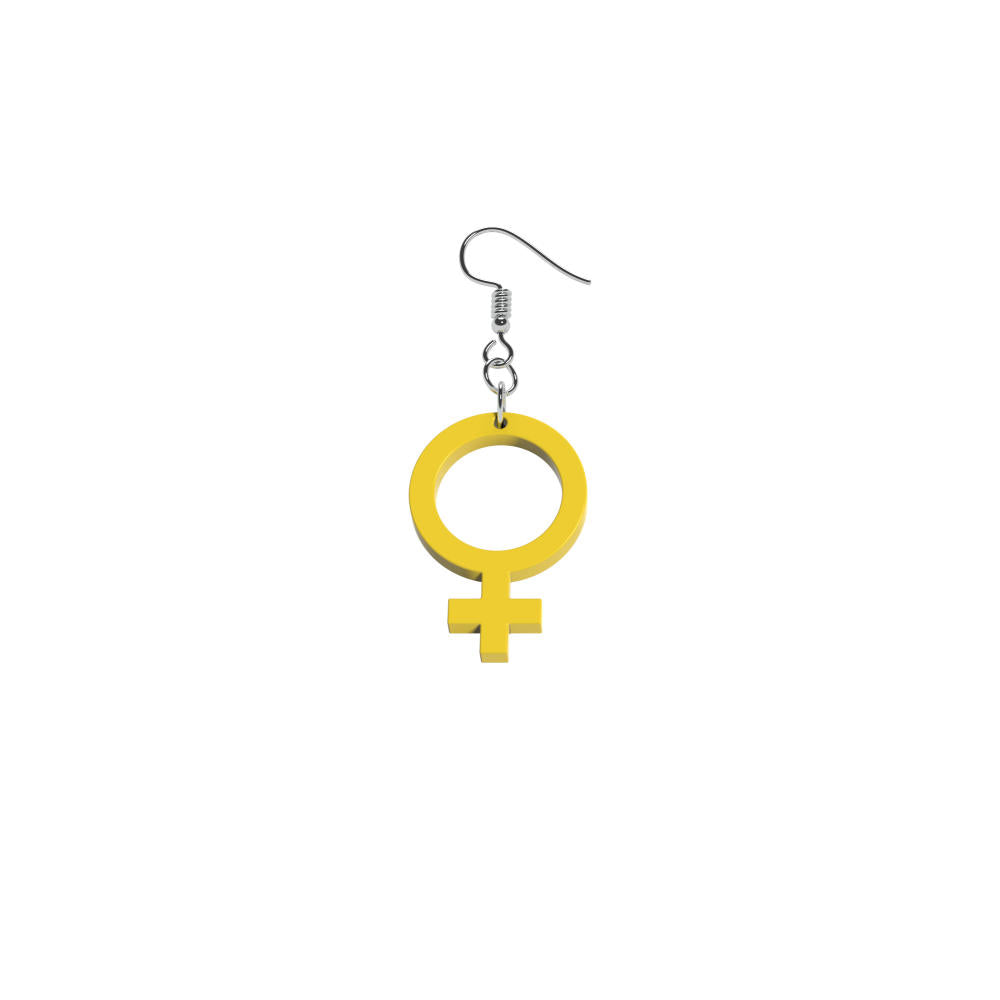 Pendientes Ella mini (símbolo de Venus)