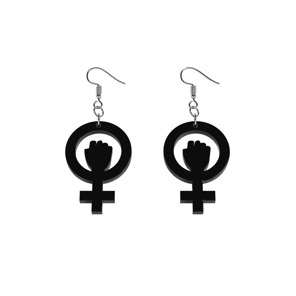 Örhängen Hon Kamp Small (kvinnosymbol)