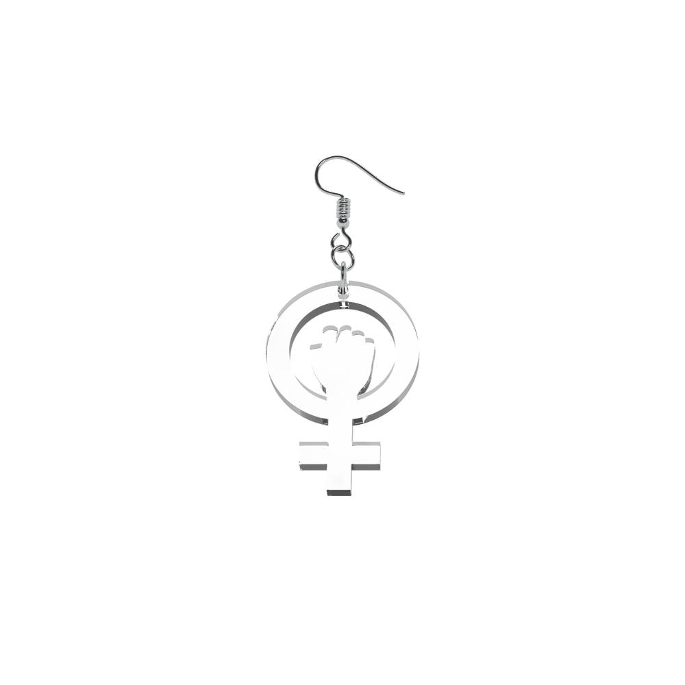 Örhängen Hon Kamp Small (kvinnosymbol)