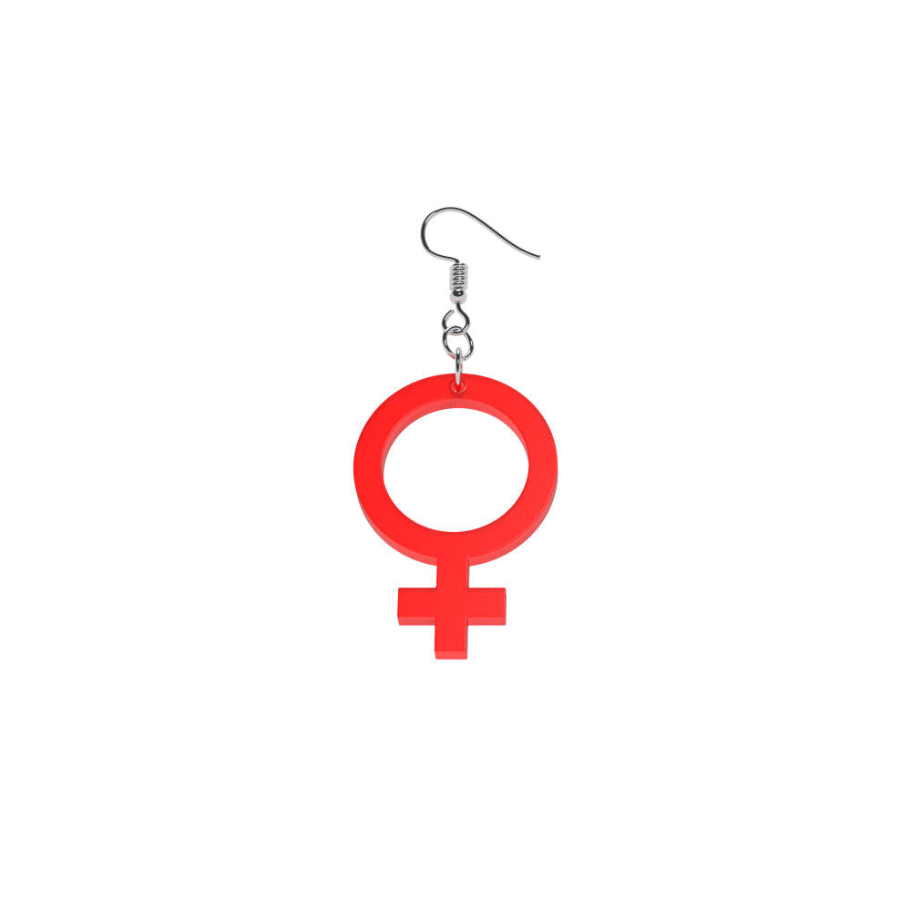 Pendientes Ella Pequeño (símbolo de Venus)