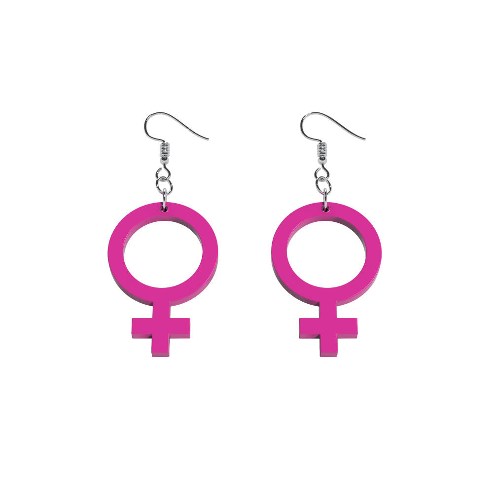 Pendientes Ella Pequeño (símbolo de Venus)