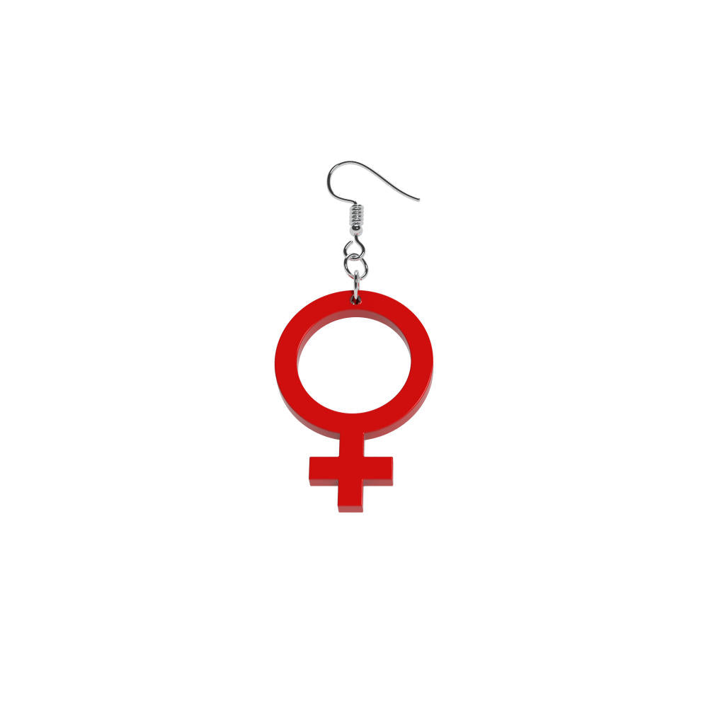 Pendientes Ella Pequeño (símbolo de Venus)