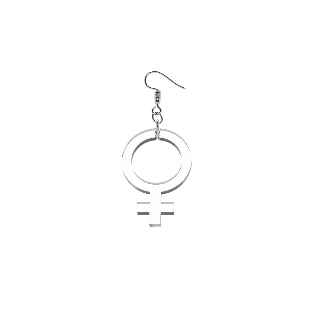 Pendientes Ella Pequeño (símbolo de Venus)