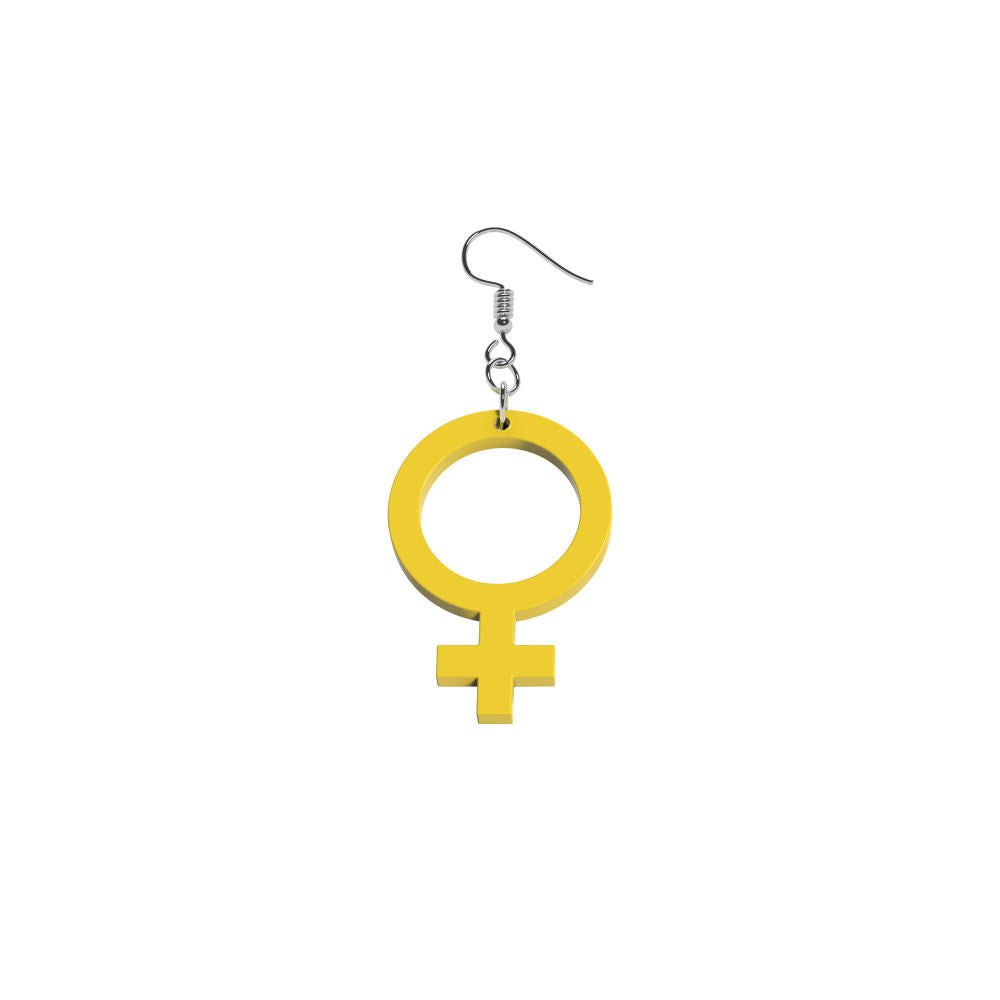 Pendientes Ella Pequeño (símbolo de Venus)