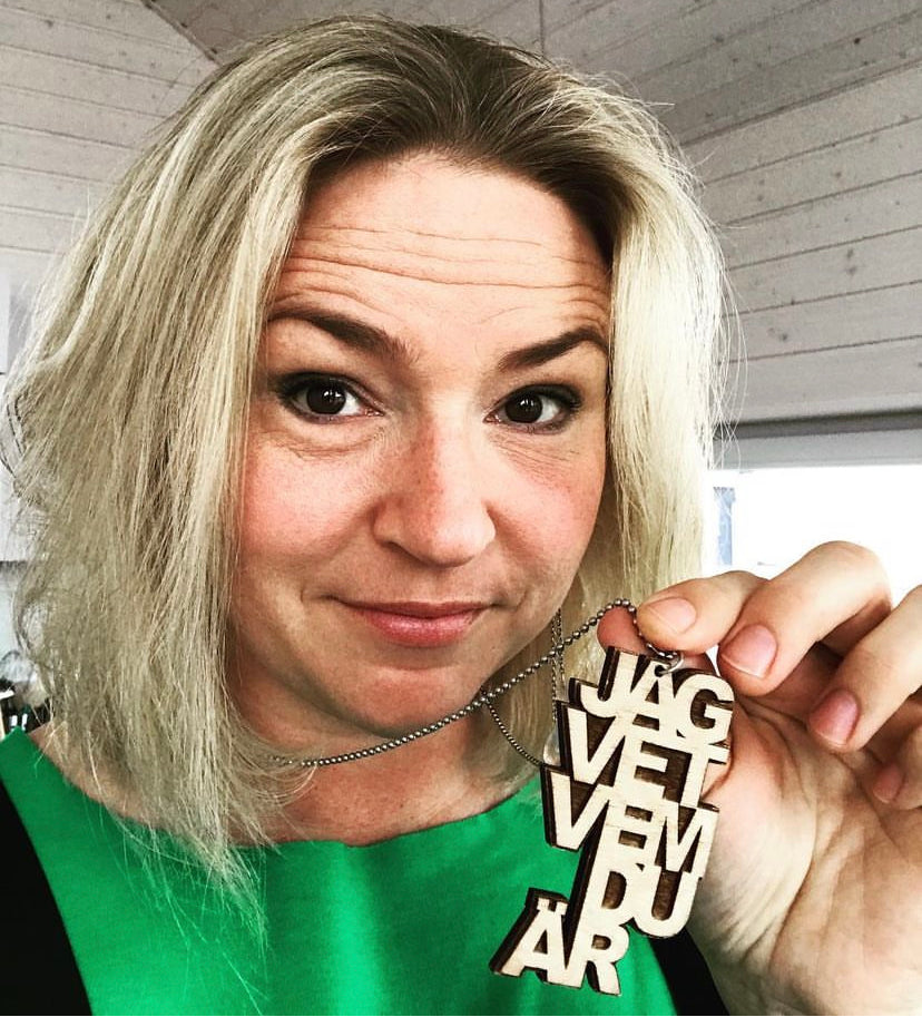 Halsband Jag vet vem du är