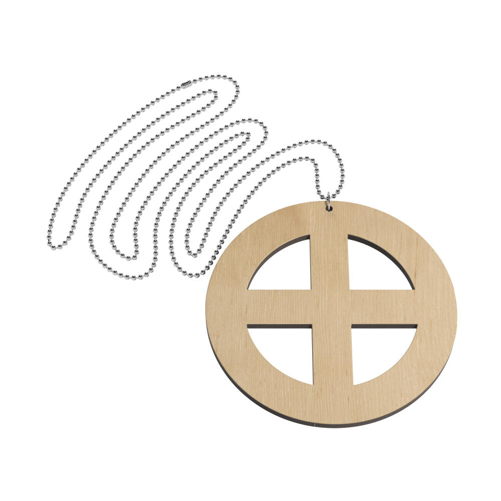 Halsband Earth Stor (symbol för jorden)