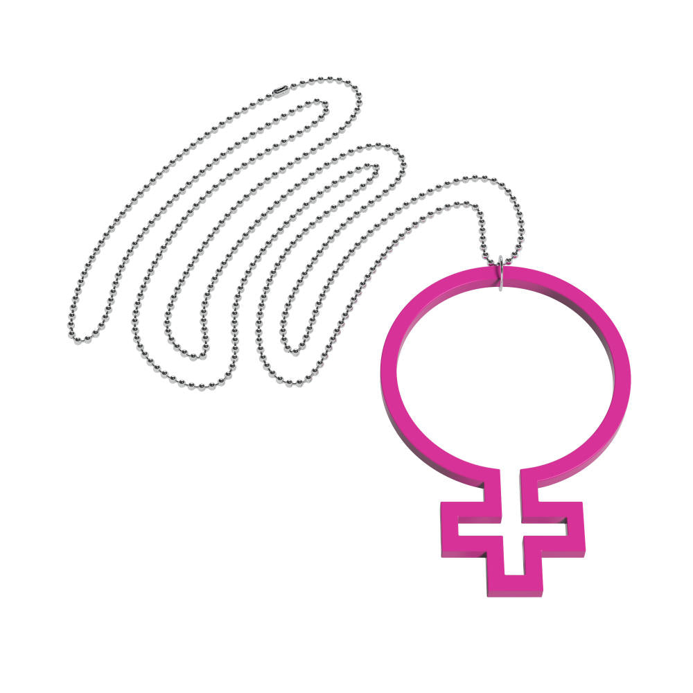 Collar Ella contorno  (símbolo de Venus)