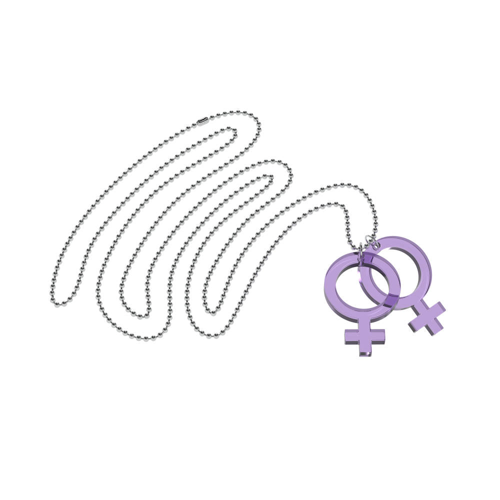 Collar Ella-Ella mini (símbolo de Venus)