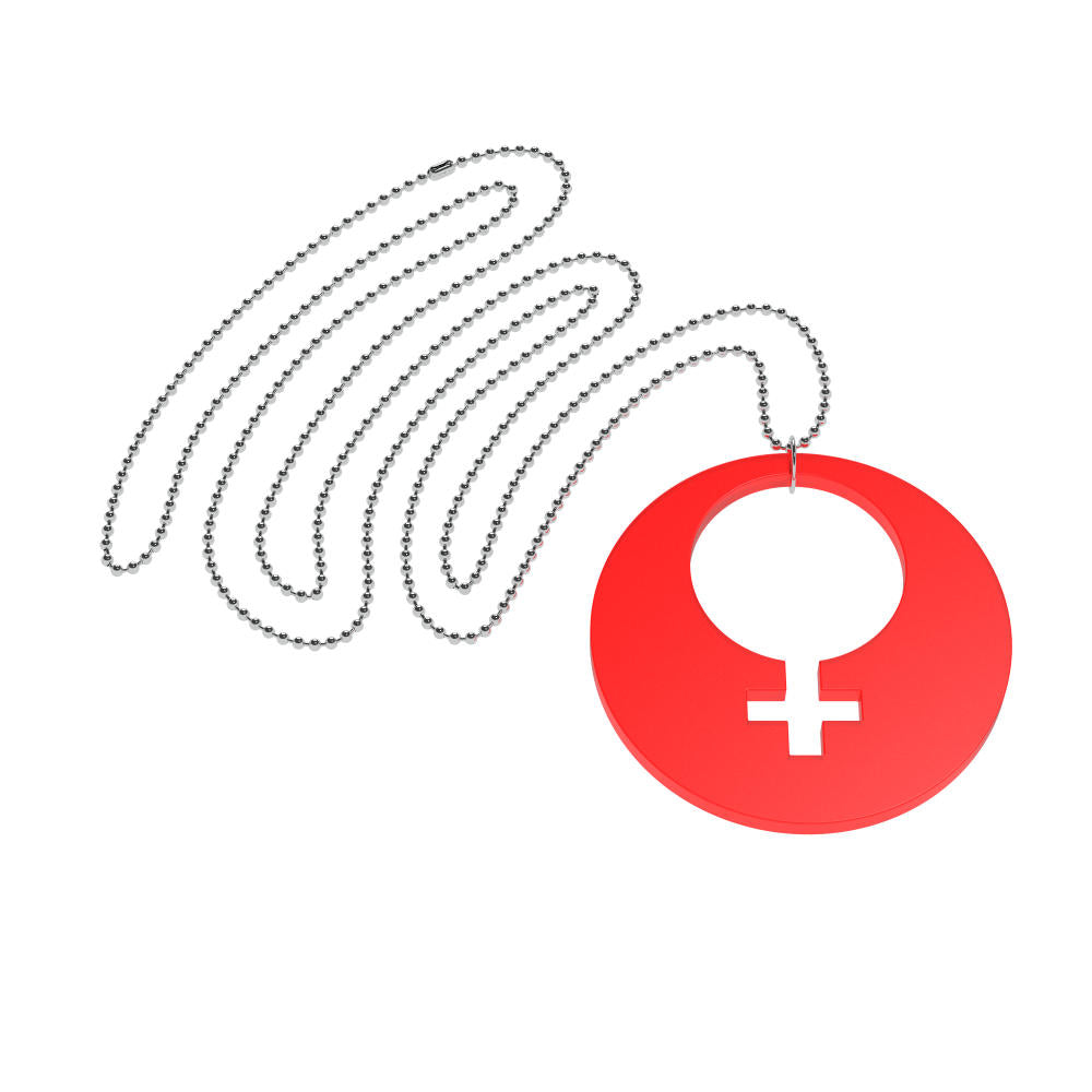Necklaces Supporters Large (Woman Symbol)