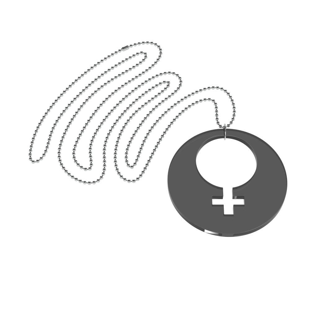 Necklaces Supporters Large (Woman Symbol)
