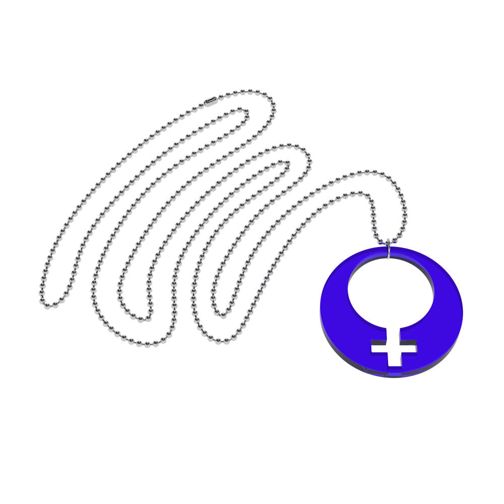 Necklaces Supporters Small (Woman Symbol)