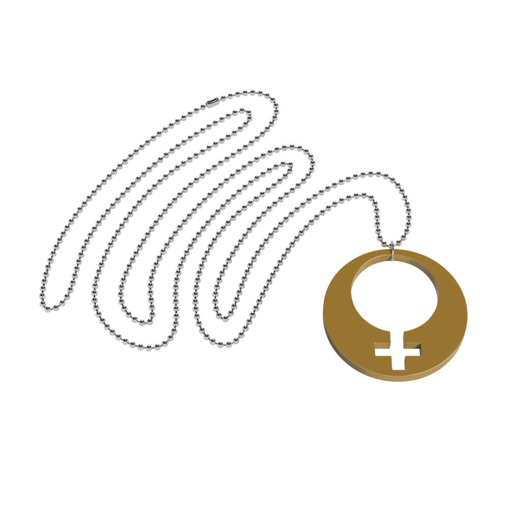Necklaces Supporters Small (Woman Symbol)