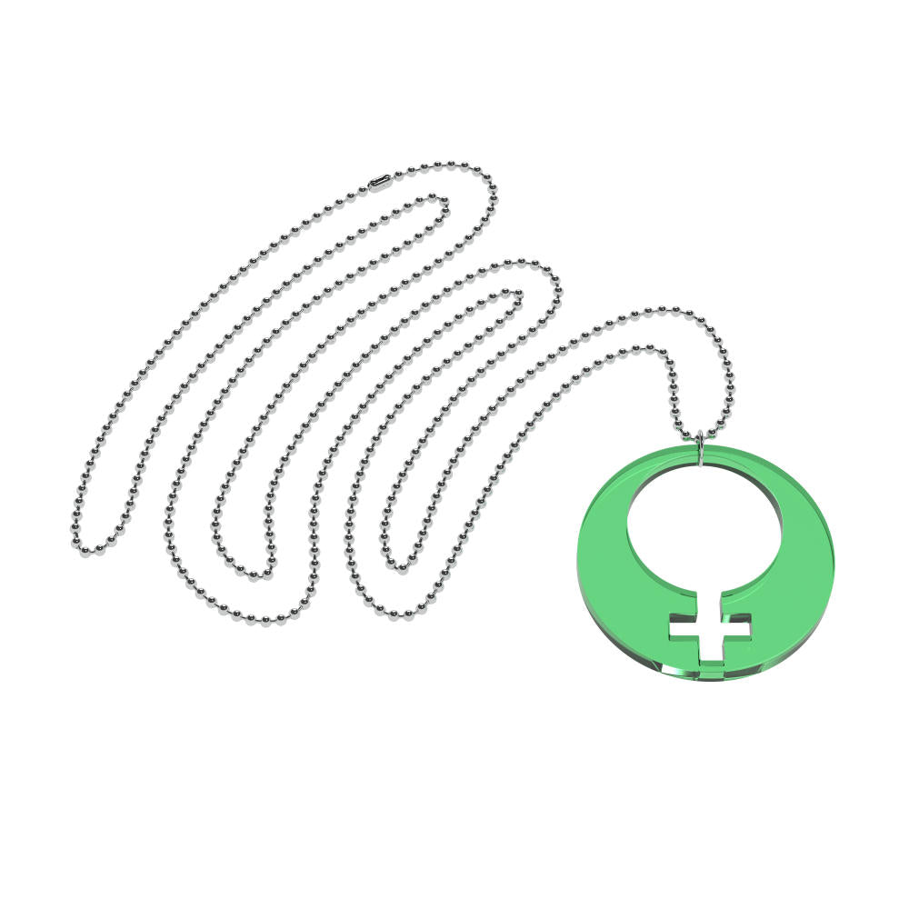 Necklaces Supporters Small (Woman Symbol)