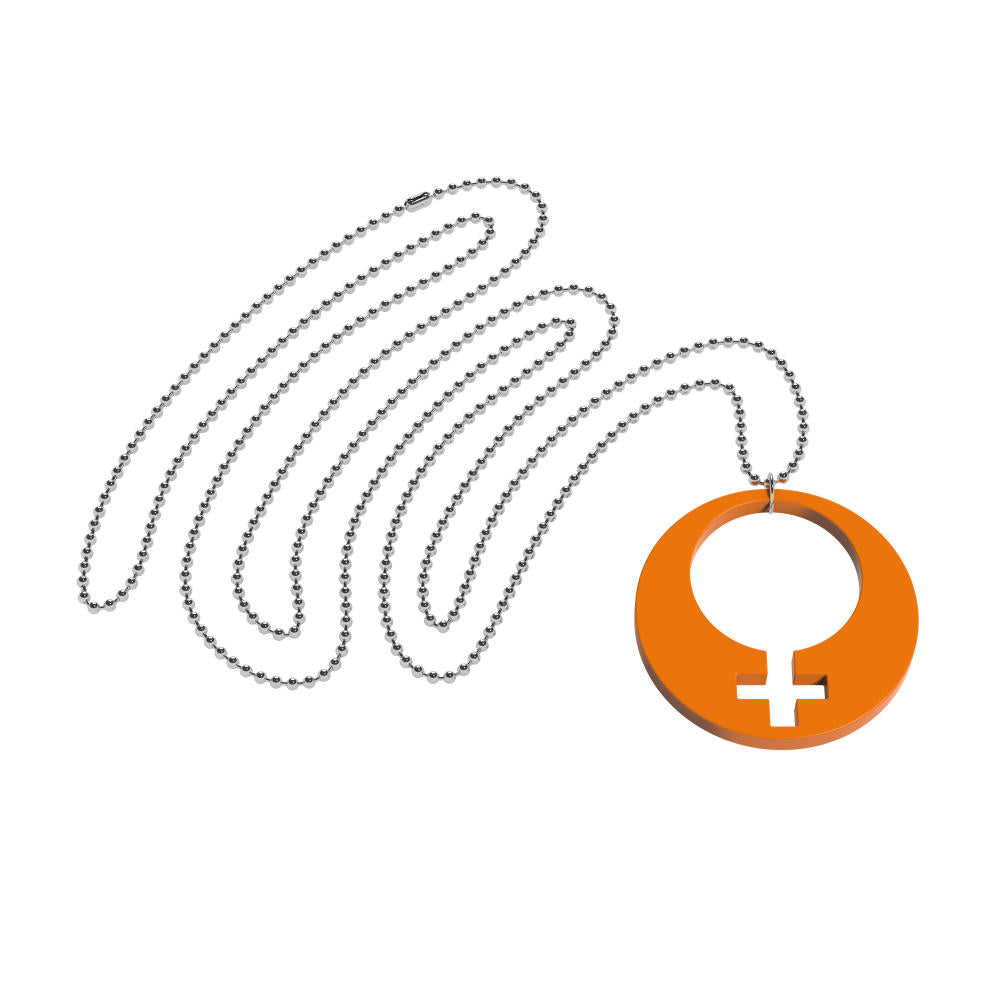 Necklaces Supporters Small (Woman Symbol)