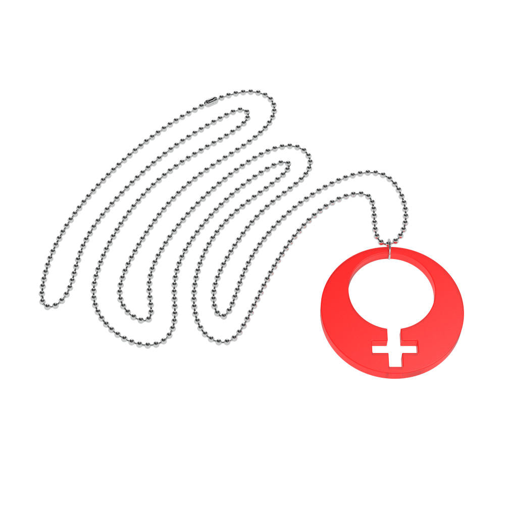 Necklaces Supporters Small (Woman Symbol)