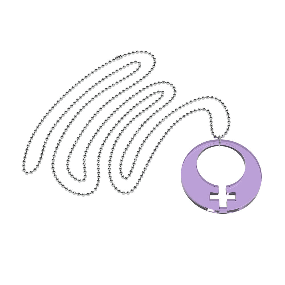 Necklaces Supporters Small (Woman Symbol)