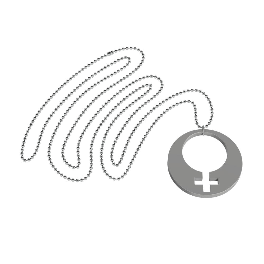 Necklaces Supporters Small (Woman Symbol)